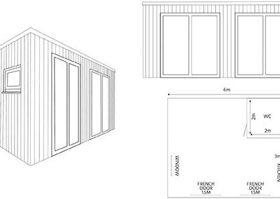 garden office plan